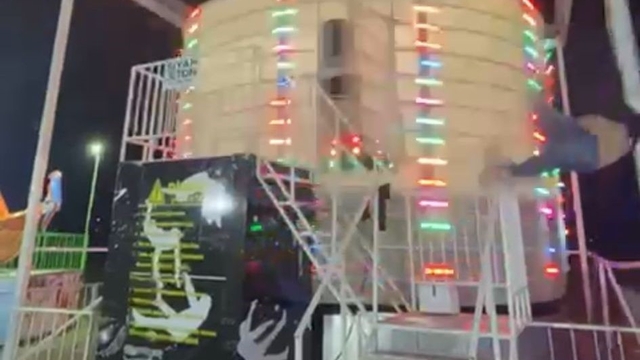 Edirne'deki lunapark faciasının dehşet anları kamerada