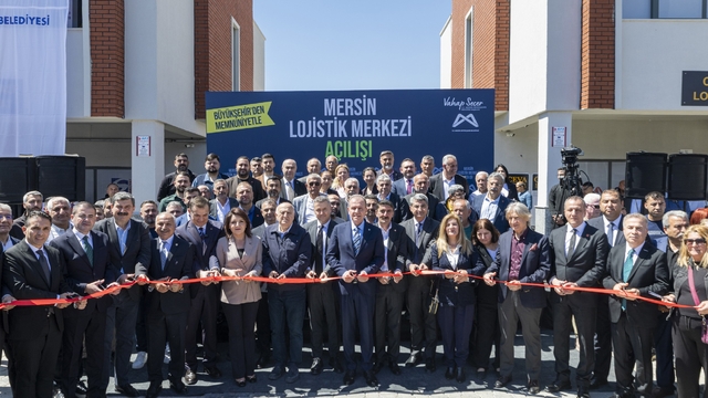 Mersin Lojistik Merkezi hizmete açıldı