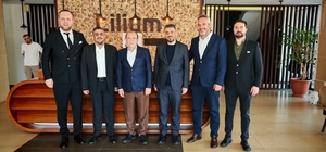 BTSO başkan adalı Özer Matlı, tekstil sektörü temsilcileriyle buluştu