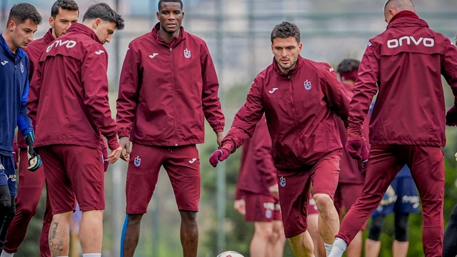 Trabzonspor, Corendon Alanyaspor maçı hazırlıklarını sürdürdü