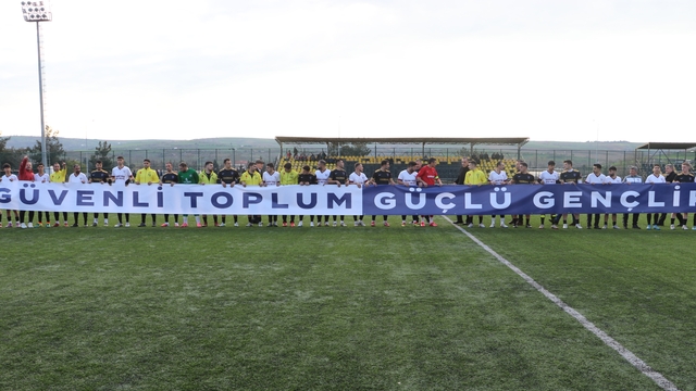 Tekirdağ'da Polis Haftası kapsamında dostluk maçı düzenlendi