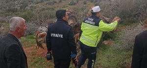 Adıyaman'da devrilen traktörün sürücüsü öldü