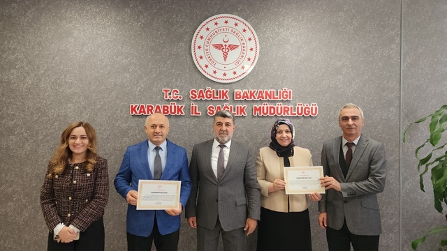 Karabük'te hastaneye anne ve bebek sağlığında iki başarı belgesi