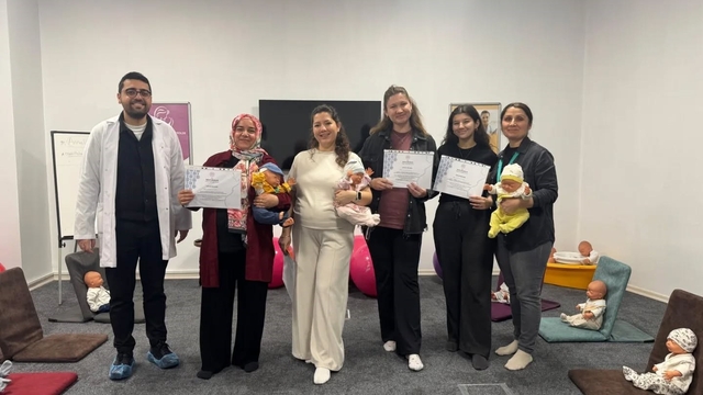 Nazilli'de anne adaylarına 'bilinçli gebelik' eğitimi