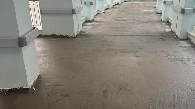 Düzce'de hijyenik ortam için zeminler yenileniyor