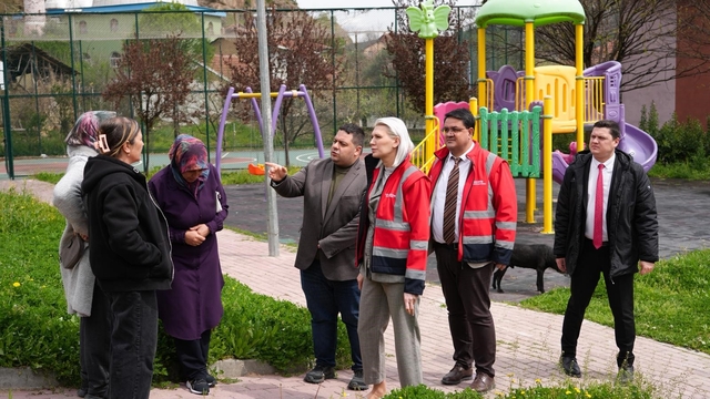 Başkan Subaşı Küçük Sanayi ve Soğuksu Mezarlığı'nda çalışmaları inceledi