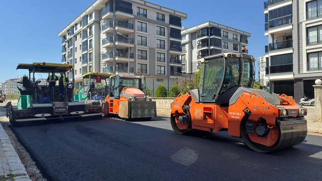 Aydın Büyükşehir'den Efeler'de yol çalışması
