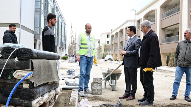 Akpınar Çarşısı'nda temizlik çalışmaları sürüyor