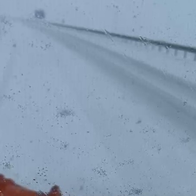 Karlıova'da kar yağışı (2)