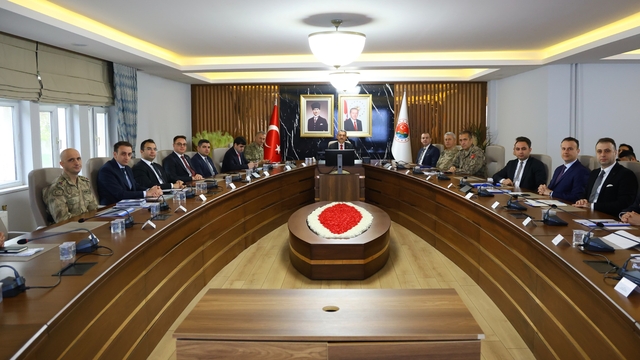 Şırnak'ta İl Güvenlik ve Asayiş Koordinasyon Toplantısı yapıldı