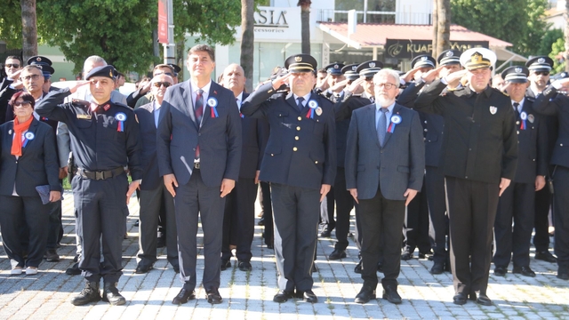 Fethiye'de Türk Polis Teşkilatının 181. Kuruluş Yıldönümü törenle kutlandı