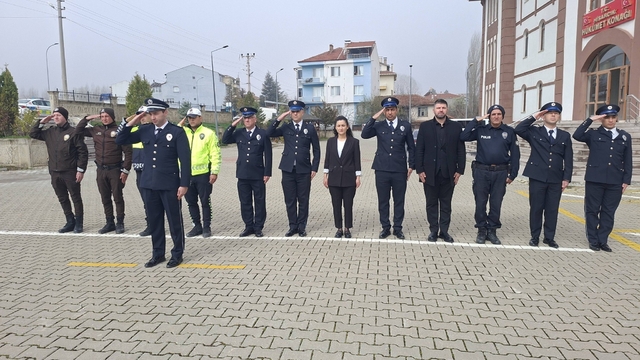 Hisarcık'ta Türk Polis Teşkilatı'nın 181. kuruluş yıl dönümü kutlandı