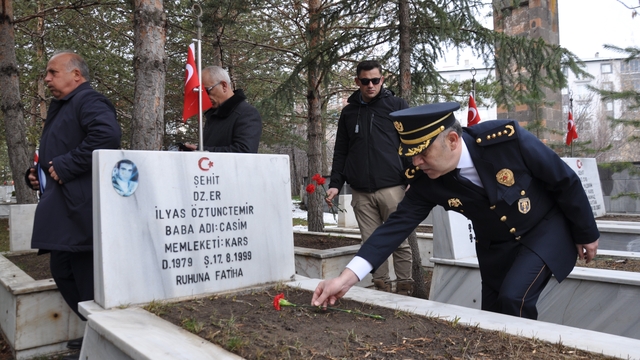 Kars'ta Türk Polis Teşkilatı'nın 181. kuruluş yıldönümü törenle kutlandı