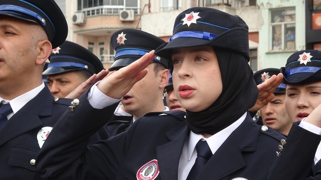 Kilis'te Polis Teşkilatının 181. yılında şehitler anıldı