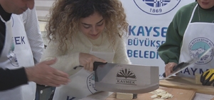 Kayseri'de AB'den Coğrafi İşaret Tescili alan pastırmaya ilgi büyüyor KAYMEK'ten A'dan Z'ye pastırma eğitimi