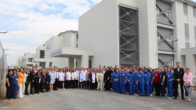 Denizli şehir hastanesi tamamlandığında yatak sayısında Türkiye ortalamasının üzerine çıkacak