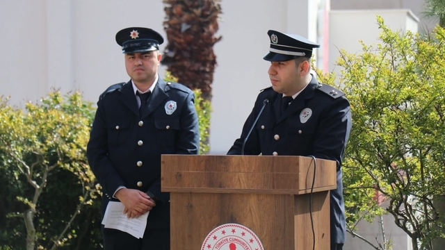 Bozdoğan'da Polis Haftası törenle kutlandı