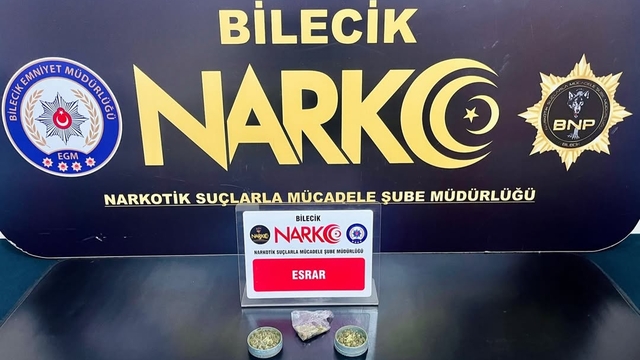 Bilecik'te uyuşturucu operasyonunda 4 zanlı yakalandı