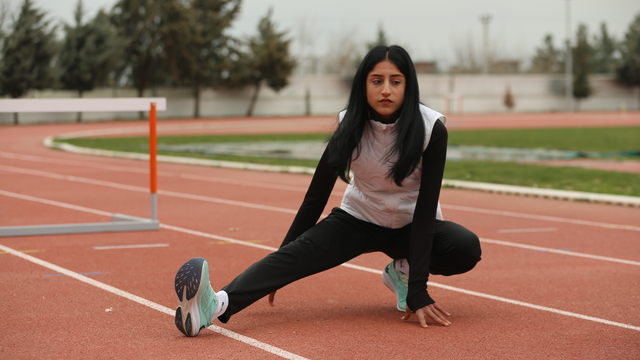 Yetenek taramasında keşfedilen Diyarbakırlı atlet, hastalığını büyük oranda yenip pistlere döndü