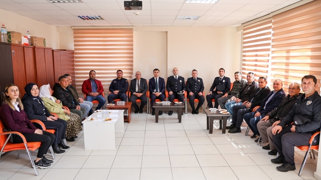 Çameli protokolünden 10 Nisan'da polislere anlamlı ziyaret