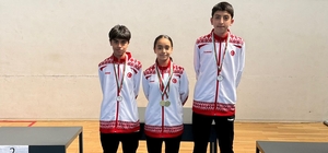 Kayserili raketler Bulgaristan’da madalyaları topladı