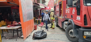 Edirne’de ahşap binada korkutan baca yangını