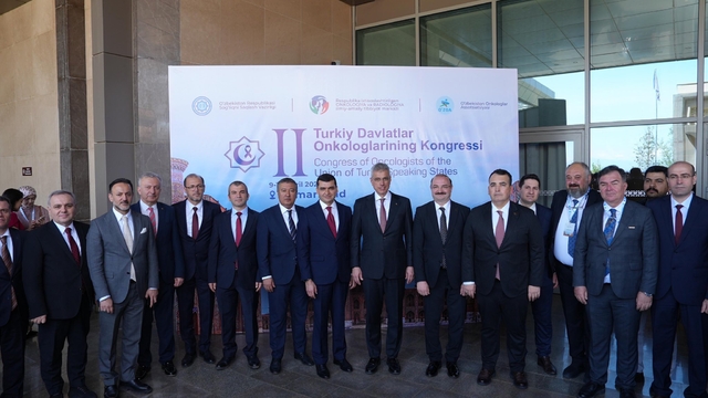 Rektör Hacımüftüoğlu, 2'nci Türk dili konuşan devletler onkologlar kongresine katıldı