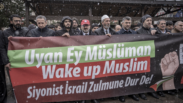 İsrail'in çıkardığı "idam yasası" Erzurum ve Iğdır'da protesto edildi