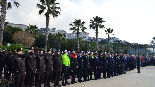 Kocaeli'de Türk Polis Teşkilatının 181'inci kuruluş yıl dönümü ve Polis Haftası kutlandı