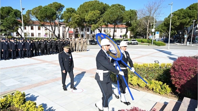 Muğla'da Türk Polis Teşkilatı'nın 181'inci yılı törenle kutlandı