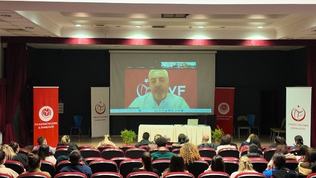 Voleybol Aylık Bilgilendirme Semineri yapıldı