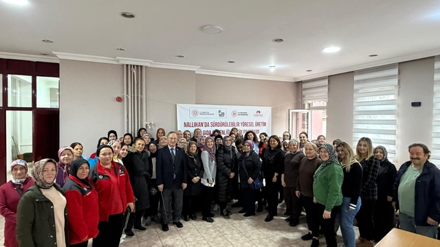 Nallıhan'da gıda güvenliği eğitimi düzenlendi