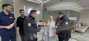 Kavga ihbarına gelen polisler sürprizle karşılaştı