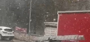 Eskişehir'e nisan ayında kar sürprizi