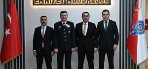Türk Polis Teşkilatının 181. yılı dolayısıyla Emniyet Müdürü Ayhan'a ziyaretler sürüyor