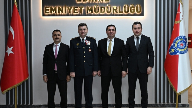 Türk Polis Teşkilatının 181. yılı dolayısıyla Emniyet Müdürü Ayhan'a ziyaretler sürüyor