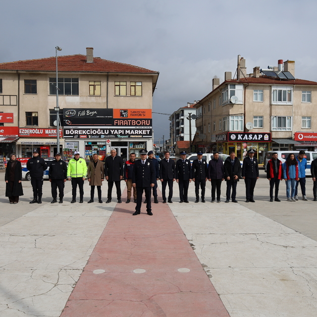 Çankırı'nın ilçelerinde Türk Polis Teşkilatının kuruluşunun 181. yılı kutla...