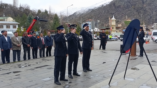 Türk Polis Teşkilatının 181. kuruluş yıl dönümü İspir'de kutlandı