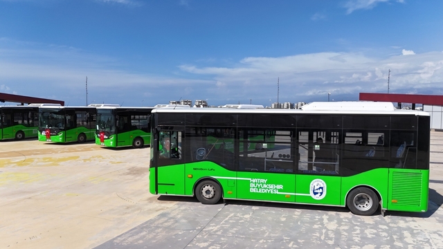 HBB'den İskenderun'a 8 yeni otobüs
