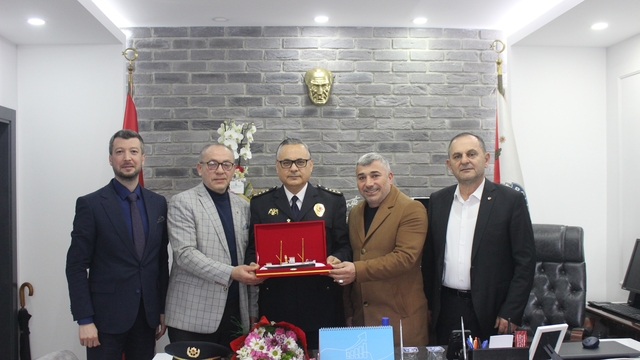 ÇTB'den ilçe emniyetine Polis Haftası kutlaması