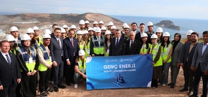 Gençlik ve Spor Bakanı Osman Aşkın Bak, Akkuyu NGS sahasını ziyaret etti