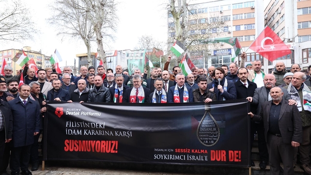 Kocaeli'den İsrail'in "idam yasasına" karşı ortak ses