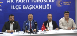 AK Parti Toroslar İlçe Başkanı Çokkeser, Toroslar Belediyesinin bütçe açığına tepki gösterdi
