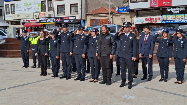 Beypazarı'nda Türk Polis Teşkilatının 181. kuruluş yıl dönümü kutlandı