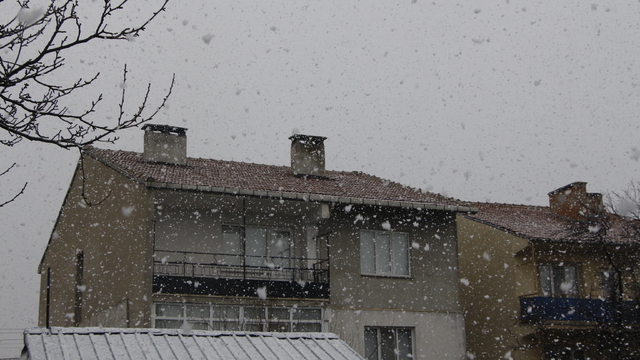 Bilecik'te kar yağışı etkili oldu