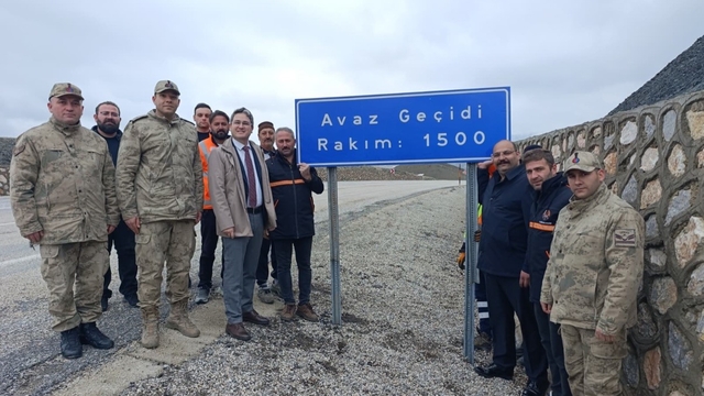 Kemaliye'de "Çimento Geçidi"nin adı "Avaz Geçidi" olarak değiştirildi