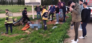 Mardin’de devrilen motosikletin sürücüsü öldü