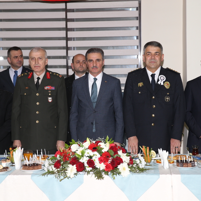 Erzurum, Ağrı ve Ardahan'da Polis Haftası dolayısıyla resepsiyon düzenlendi