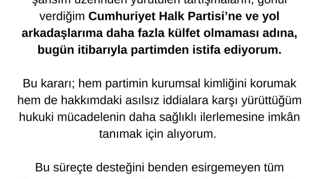 Hasbi Dede, CHP'den ihraç edildi (2)