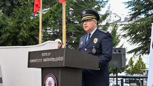 Bolu'da Türk Polis Teşkilatının 181. kuruluş yıl dönümü kutlandı